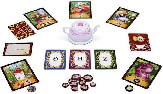 Επιτραπέζιο Παιχνίδι Alice in Wordland για 3-8 Παίκτες 8+ Ετών (EN) Drawlab Entertainment