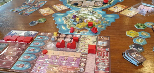 Brettspiel Cooper Island für 2-4 Spieler 12+ Jahre (EN) Capstone Games