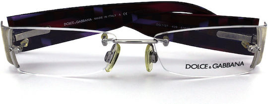 Dolce & Gabbana Γυναικείος Σκελετός Γυαλιών Γκρι DG1127 429