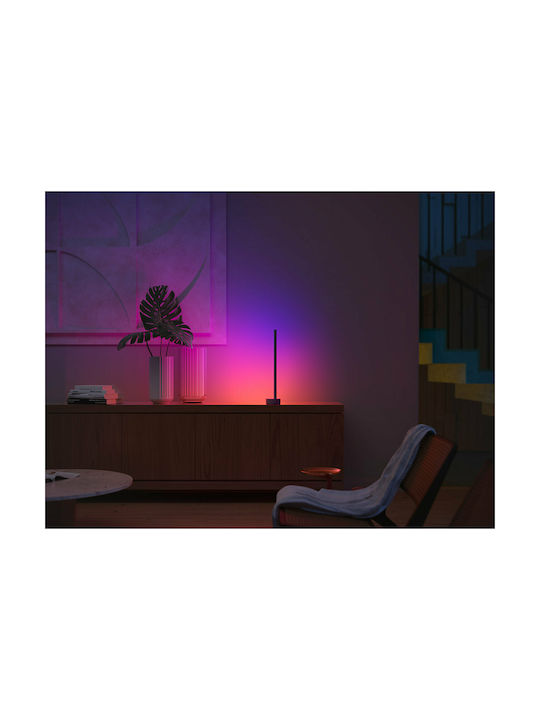Philips Gradient Signe LED Floor Lamp H55.3xW11.1cm. with RGB Light 1040lm Black