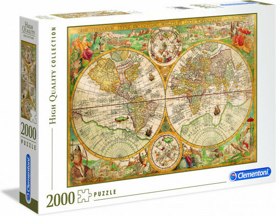 Παγκόσμιος Χάρτης Puzzle 2D 2000pcs