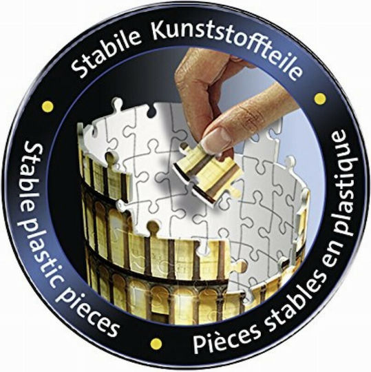 Der Kippende Turm von Pisa Nacht Edition Puzzle 3D 216 Teile