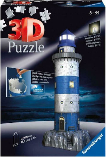 Фар 3D Пъзел Night Edition 216 Части