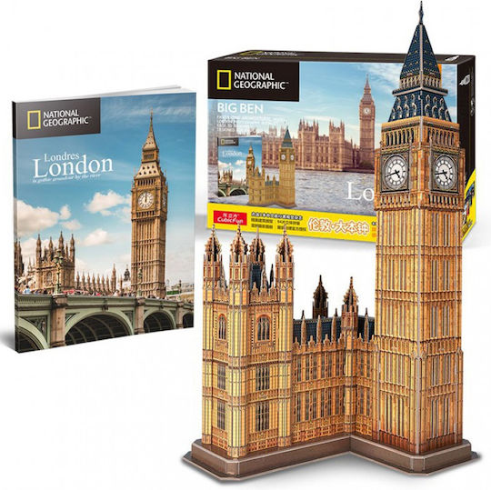 National Geographic Big Ben Puzzle 3D 94 Teile
