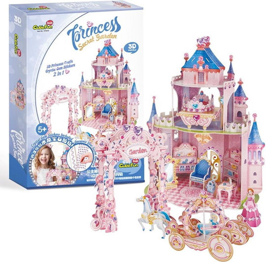 Princess Secret Garden Puzzle 3D 92 Teile
