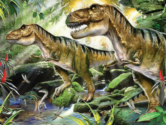 Kinderpuzzle Dinosaurs Double Trouble für 5+ Jahre+ Jahre 100pcs Prime 3D