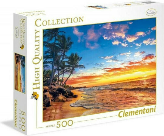 Colecția De Înaltă Calitate Puzzle Plajă Paradisiacă 2D 500 Piese