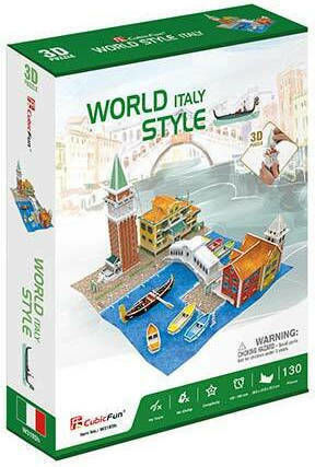 World Style Italy Puzzle 3D 130 Pieces