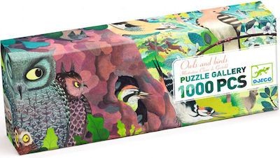 Κουκουβάγια Και Πτηνά Puzzle 2D 1000 Pieces