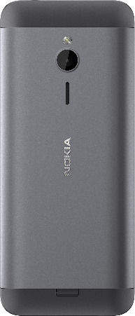 Nokia 230 Dual SIM Mobile with Buttons (English Menu) Dark Silver