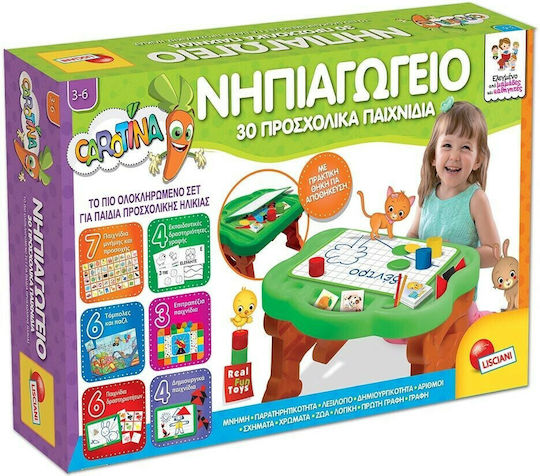 Real Fun Toys Nηπιαγωγείο-Θρανίο Εκπαιδευτικό Παιχνίδι Γνώσεων για 3-6 Ετών