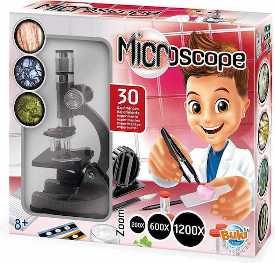 Buki Μικροσκόπιο 30 Πειράματα STEM Microscope for 8+ years old Years Old
