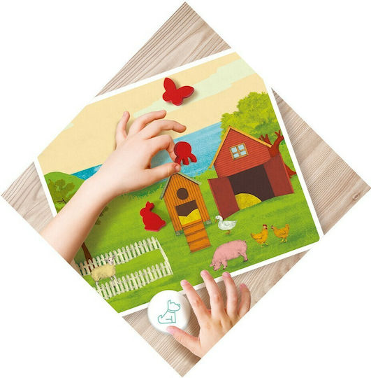 Clementoni Αυτό Εδώ Αυτό Εκεί Montessori STEM Educational Game Knowledge for 3-6 Years Old
