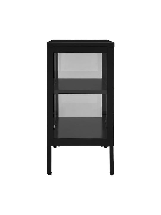 Bufet din Metal Negru 70x35x70cm