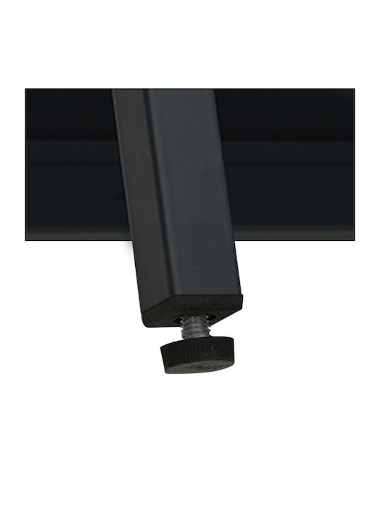Bufet din Metal Negru 70x35x70cm
