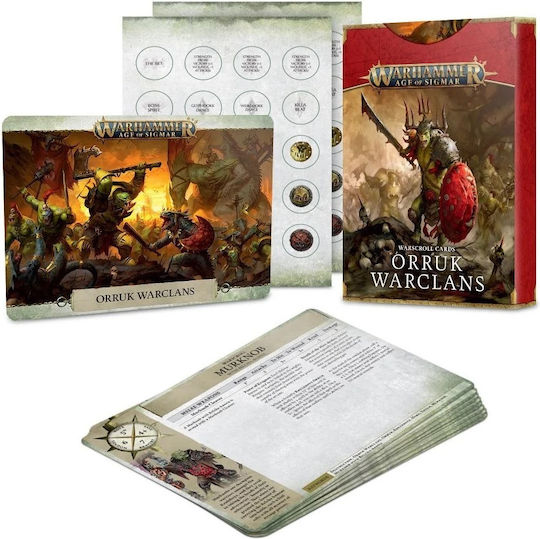 Games Workshop Warscroll Karten Orruk Warclans Deck