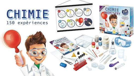 Buki Chemistry Lab 150 Experiments STEM Lernspiel Experimente für 8+ Jahre Jahre