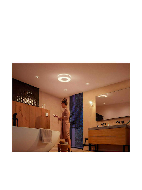 Philips Smart Lumință De Tavan Montată Pentru Baie 42.5cm Albă Cu LED Integrat