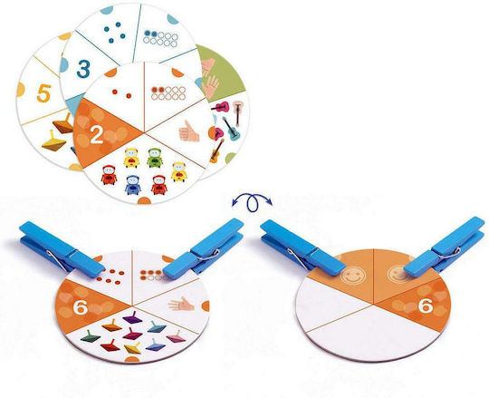 Djeco Μαθαίνω Αριθμούς & Ποσότητες Educational Game Knowledge for 3+ years Years Old