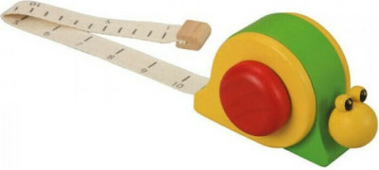 Plan Toys Σαλιγκάρι Μεζούρα Educational Game Knowledge made of Wood for 3+ years Years Old