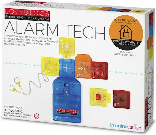 Logiblocs Alarm Tech Kit STEM Lernspiel Technik für 5+ Jahre Jahre