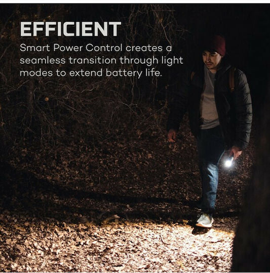 Nebo Rechargeable Flashlight LED IP67 with Maximum Brightness 1500lm Davinci Silver
