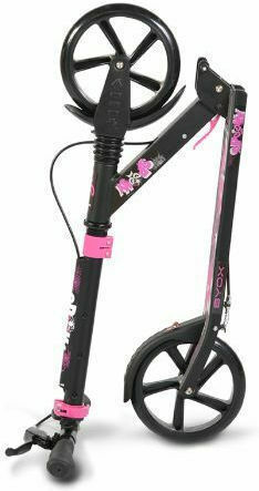 Byox Kids Scooter Foldable Spooky 2-Wheel for 8+ Years Pink