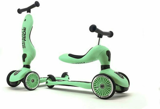 Scoot & Ride Trotinetă Copii Highwaykick 1 Cu 3 Roți Cu Scaun Pentru 1-5 Ani Verde
