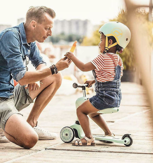 Scoot & Ride Trotinetă Copii Highwaykick 1 Cu 3 Roți Cu Scaun Pentru 1-5 Ani Verde