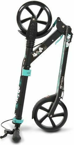 Byox Kids Scooter Foldable Spooky 2-Wheel for 8+ Years Turquoise
