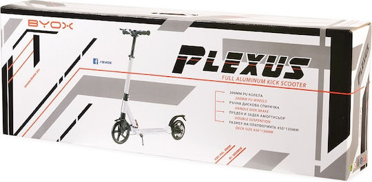 Byox Kids Foldable Scooter Plexus 2-Wheel for 8+ Years Black