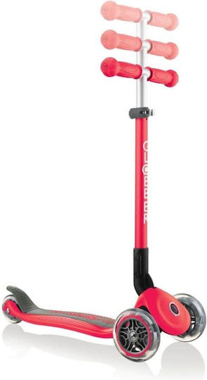 Globber Kids Scooter Foldable Primo 3-Wheel for 3+ Years Red