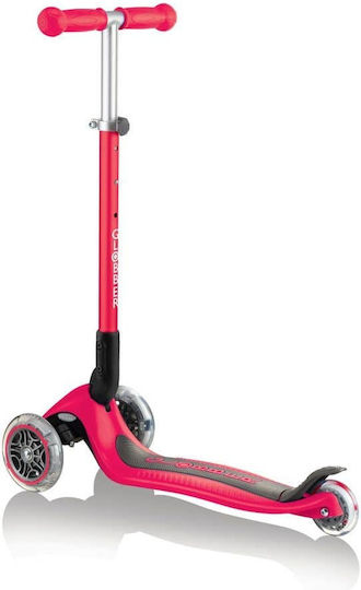 Globber Kids Scooter Foldable Primo 3-Wheel for 3+ Years Red