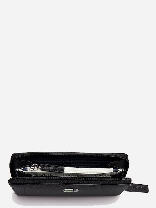 Large Leather Women's Wallet Classic Black
