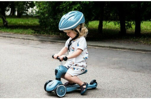 Scoot & Ride Kids Scooter Highwaykick 1 3-Wheel with Seat for 1-5 Years Yellow