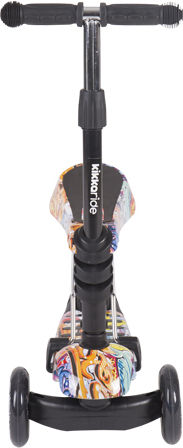 Kikka Boo Kids Scooter 3 in 1 Ride and Skate 3-Wheel with Seat for 3+ Years Multicolour