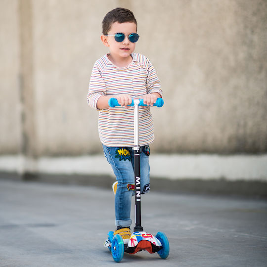 Lorelli Kids Scooter Mini 2021 3-Wheel for 3+ Years Blue