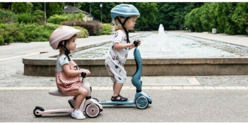 Scoot & Ride Kids Scooter Highwaykick 1 3-Wheel with Seat for 1-5 Years Orange