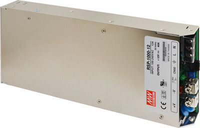 Mean Well RSP1000-12 LED-Netzteil Leistung 720W mit Ausgangsspannung 12V 60A mit Überspannungsschutz
