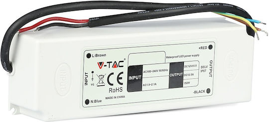 V-TAC Dimmable Τροφοδοτικό LED Στεγανό IP67 Ισχύος 60W με Τάση Εξόδου 12V