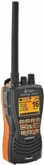 Cobra MR HH600 FLT GPS BTE Funkgerät VHF Marine 6W mit Monochromdisplay