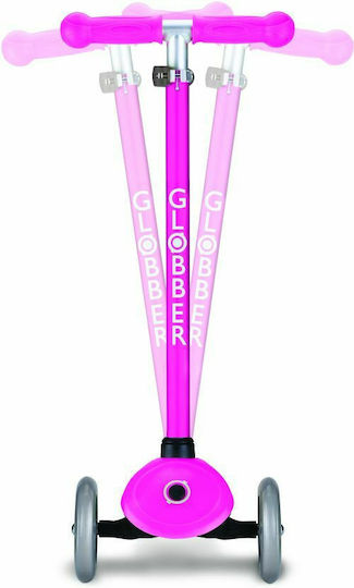 Globber Kids Foldable Scooter Primo V2 Total 3-Wheel for 3+ Years Pink