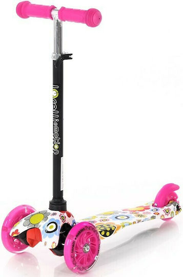 Lorelli Kids Scooter Mini 2021 3-Wheel for 3+ Years Pink