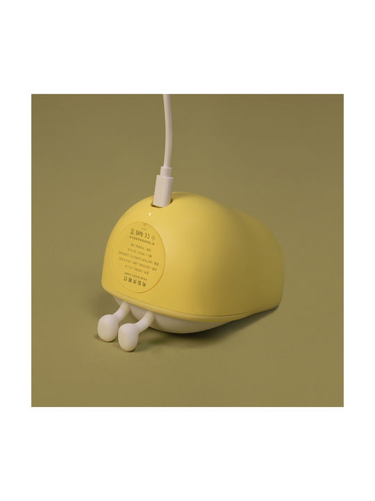 Allocacoc Kids Decorative Lamp Pear Yellow 8.85x8.8x12.2εκ.