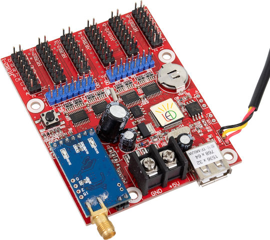 GloboStar Fără fir Controller pentru Afișaje LED Wi-Fi 90389