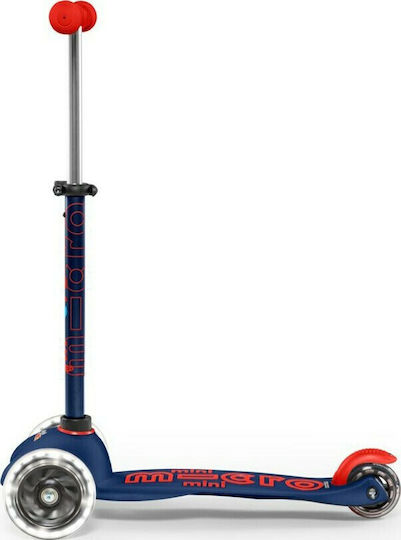 Micro Kids Scooter Mini Deluxe LED 3-Wheel for 2-5 Years Blue