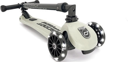Scoot & Ride Scuter Copii Pliabil Highwaykick 3 3 Roți Pentru 3-6 Ani Alb