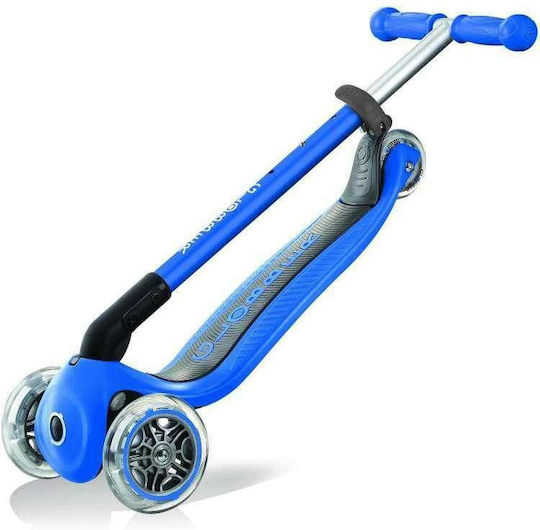 Globber Kids Scooter Foldable Primo Foldable Total 3-Wheel for 3+ Years Blue