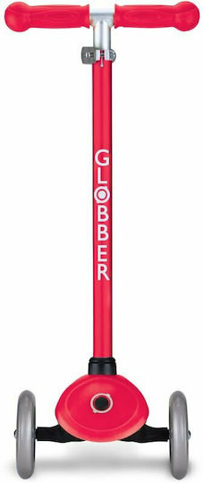 Globber Kids Scooter Primo V2 Total 3-Wheel for 3+ Years Neon Red