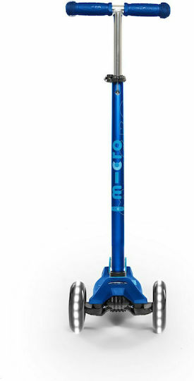 Micro Kids Scooter Maxi Deluxe Led 3-Wheel for 5+ Years Blue